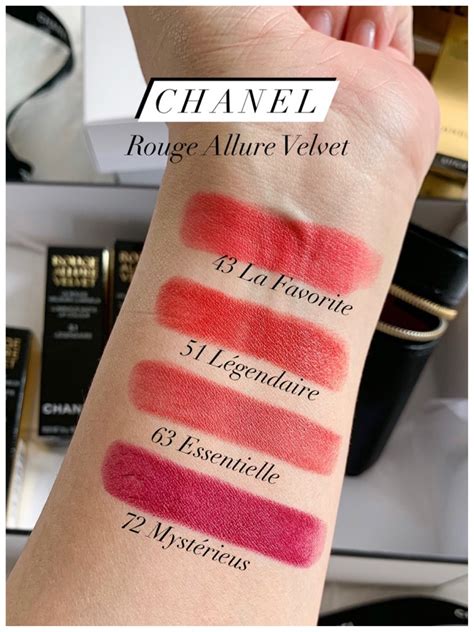 chanel allure rouge swatch